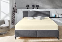 Primera Spannbettlaken Elasthan-Feinjersey | Beige