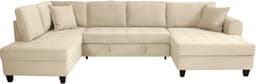 Trends by HG Wohnlandschaft Moritz U-Form | Beige