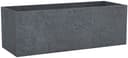 Scheurich C-CUBE LONG Blumentopf | Schwarz
