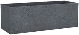 Scheurich C-CUBE LONG Blumentopf | Schwarz