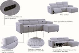 OTTO home Ecksofa LEOON | Beige