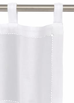 HOSSNER - ART OF HOME DECO Querbehang Großglockner | Weiß