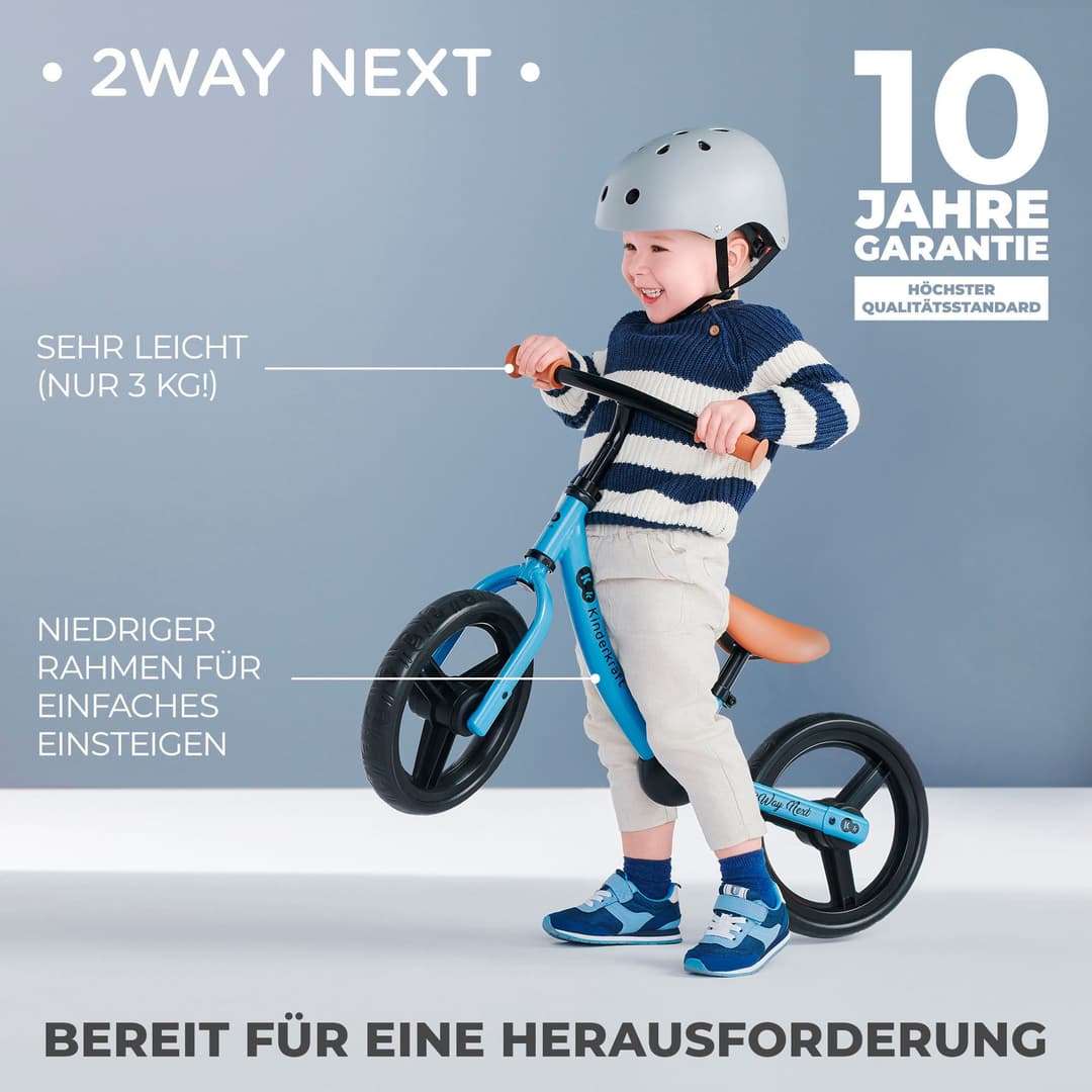 Kinderkraft Laufrad 2WAY NEXT | Grün