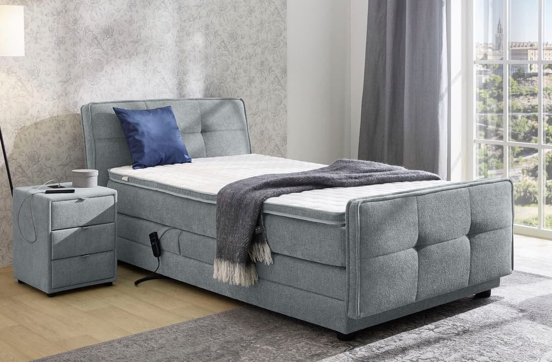 Jockenhöfer Gruppe Boxspringbett Paloma | Grau