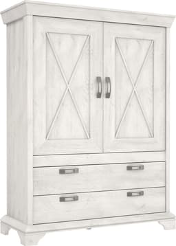FORTE Highboard Kashmir | Weiß