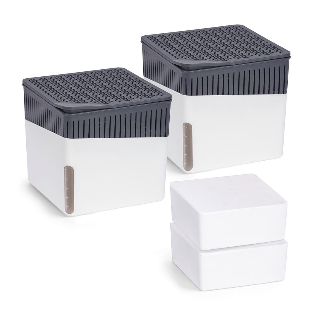 WENKO Luftentfeuchter Cube | Weiß