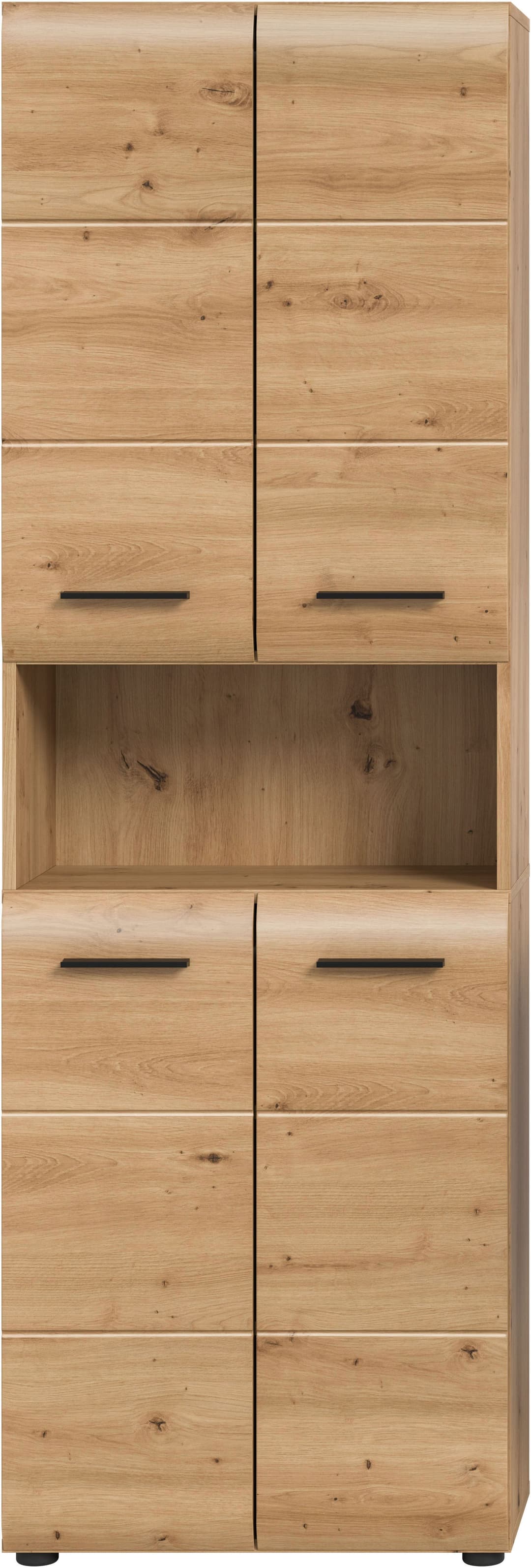 welltime Stauraumschrank FLORENZ | Holztöne