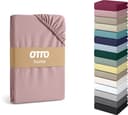 OTTO home Spannbettlaken Physalis Topper COMFORT | Rosa