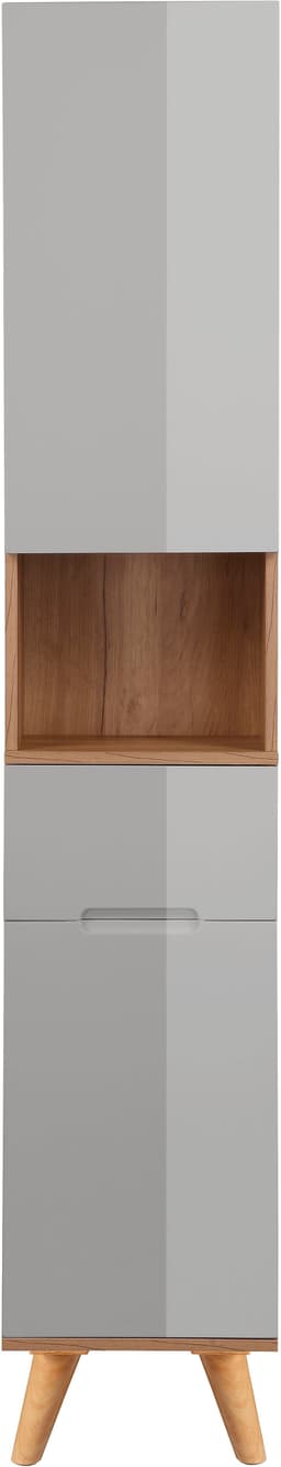 welltime Hochschrank Lund | Grau