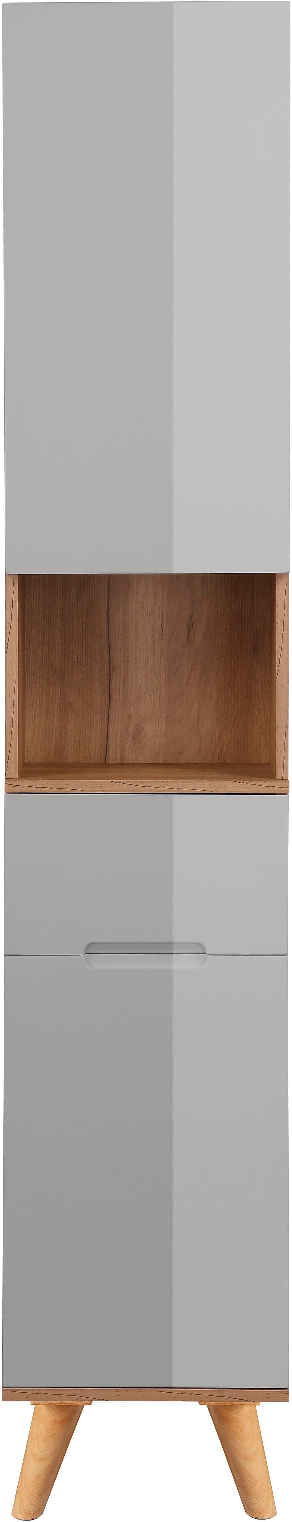welltime Hochschrank Lund | Grau