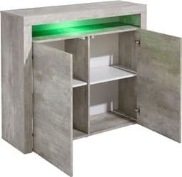 borchardt Möbel Highboard Santa Fe | Grau
