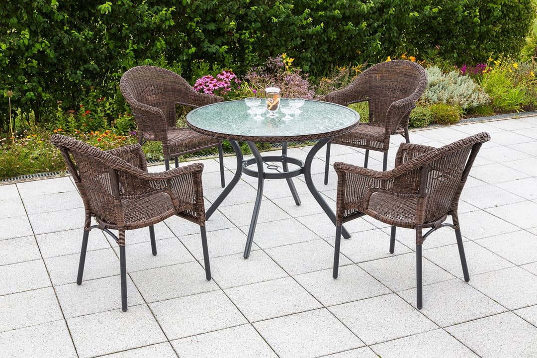 MERXX Gartentisch Ravenna | Braun