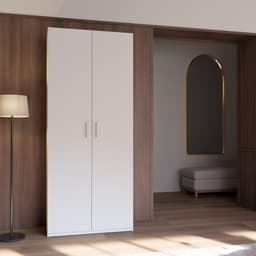 FORTE Kleiderschrank | Weiß