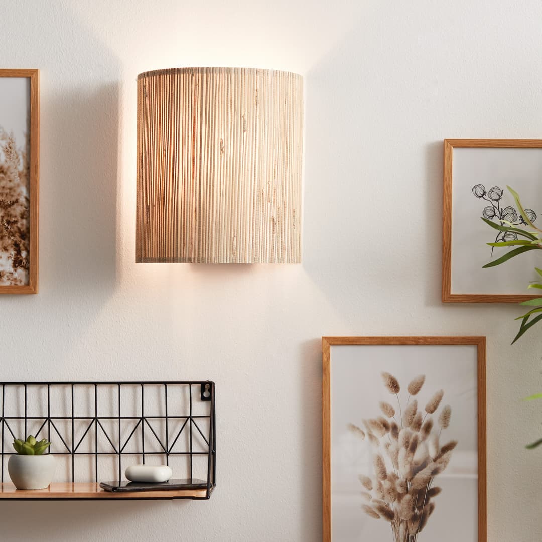 Brillant Wandleuchte Wimea | Beige