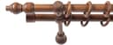SN DECO GROUP Gardinenstange Filigrano | Braun 3