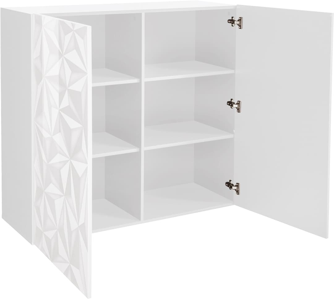 Home affaire Highboard Prisma | Weiß
