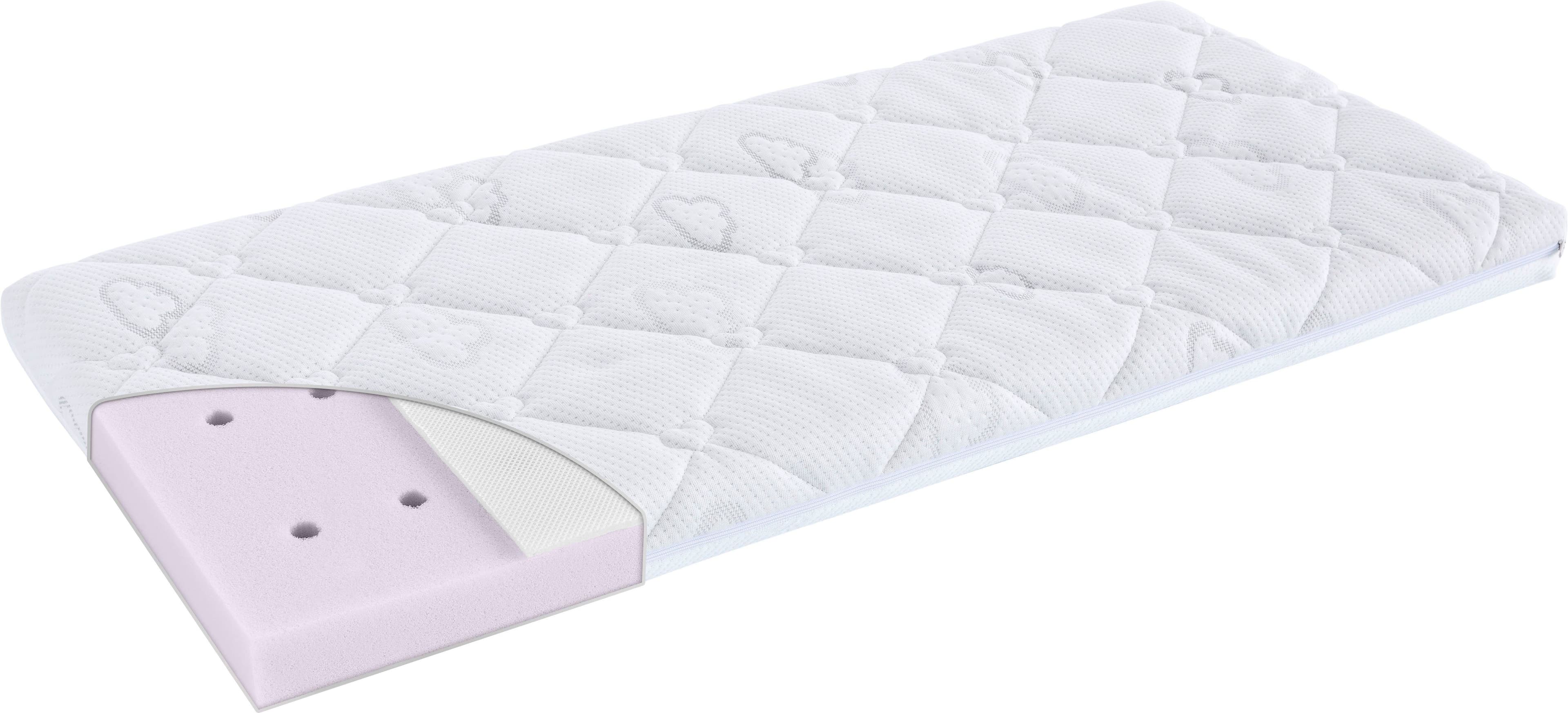 Babymatratze Kleine Matratze Brise Light | Weiß
