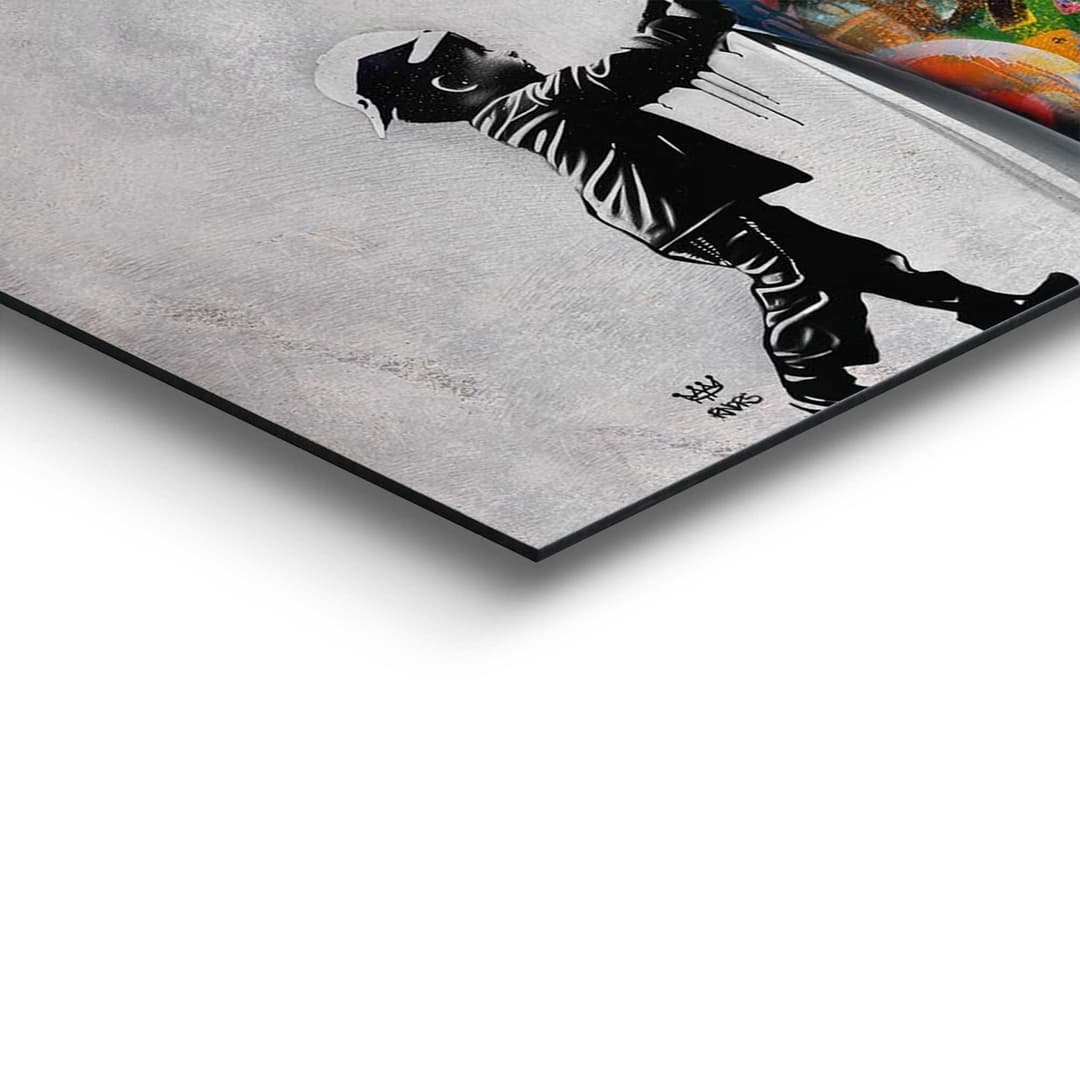 Reinders! Deco-Panel Graffiti follow your dreams | Mehrfarbig