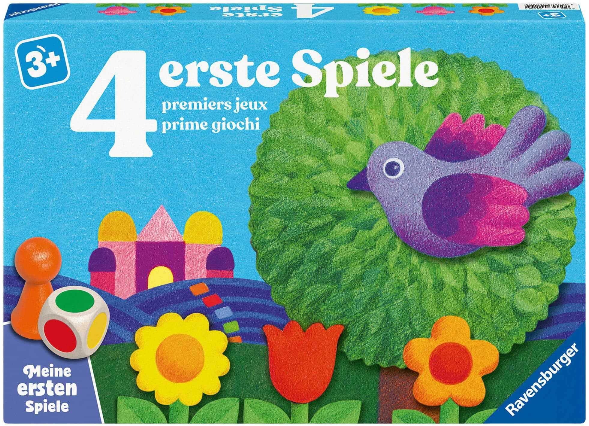 Ravensburger Spiel 4 erste Spiele | Mehrfarbig