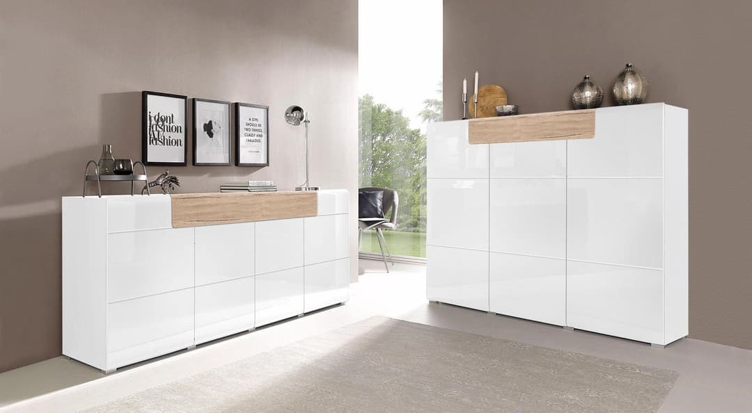 OTTO home Highboard Toledo | Weiß