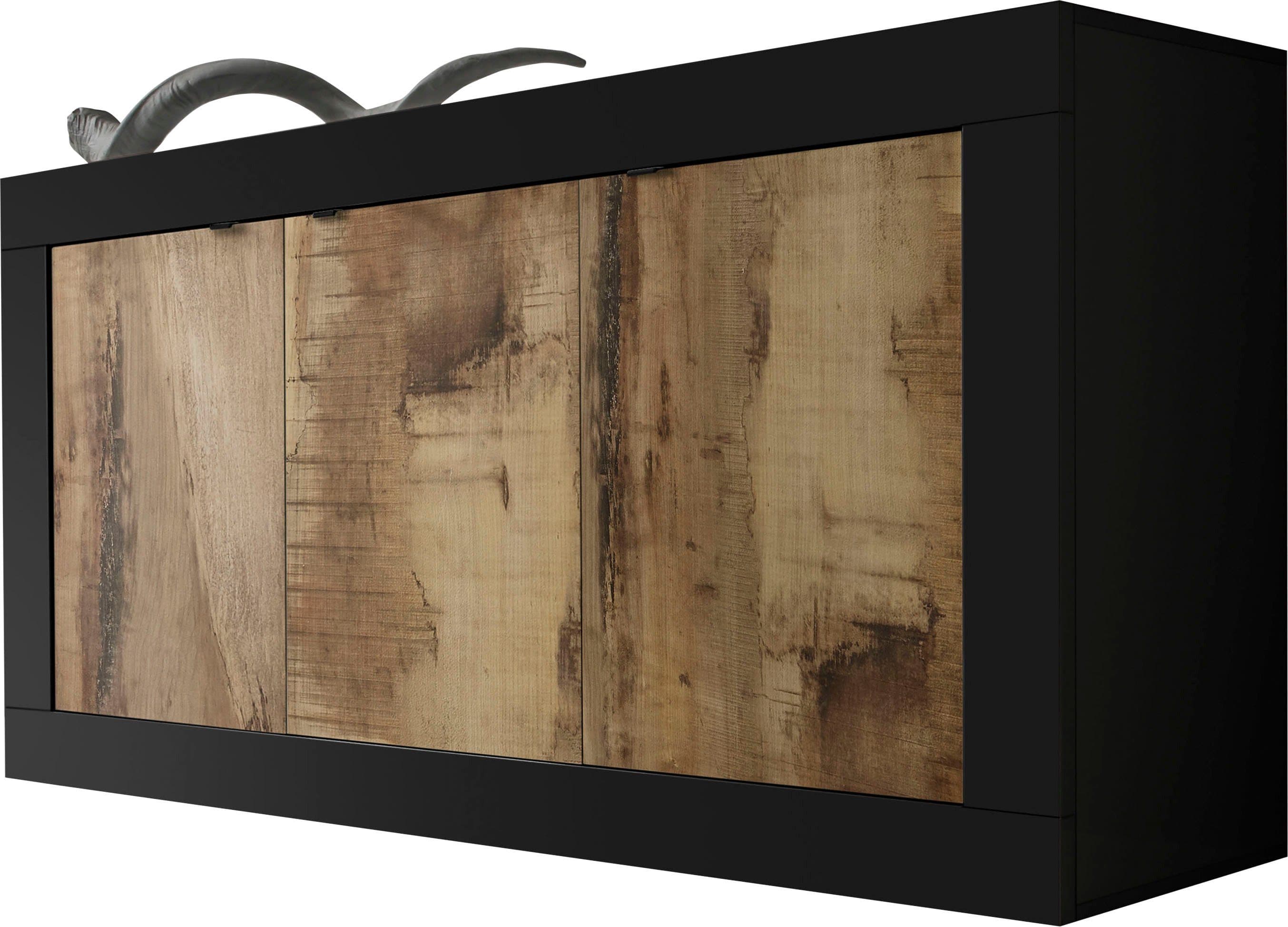 Home affaire Sideboard Basic | Schwarz
