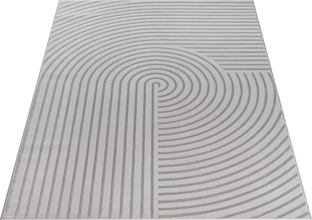 the carpet Teppich Knight | Grau