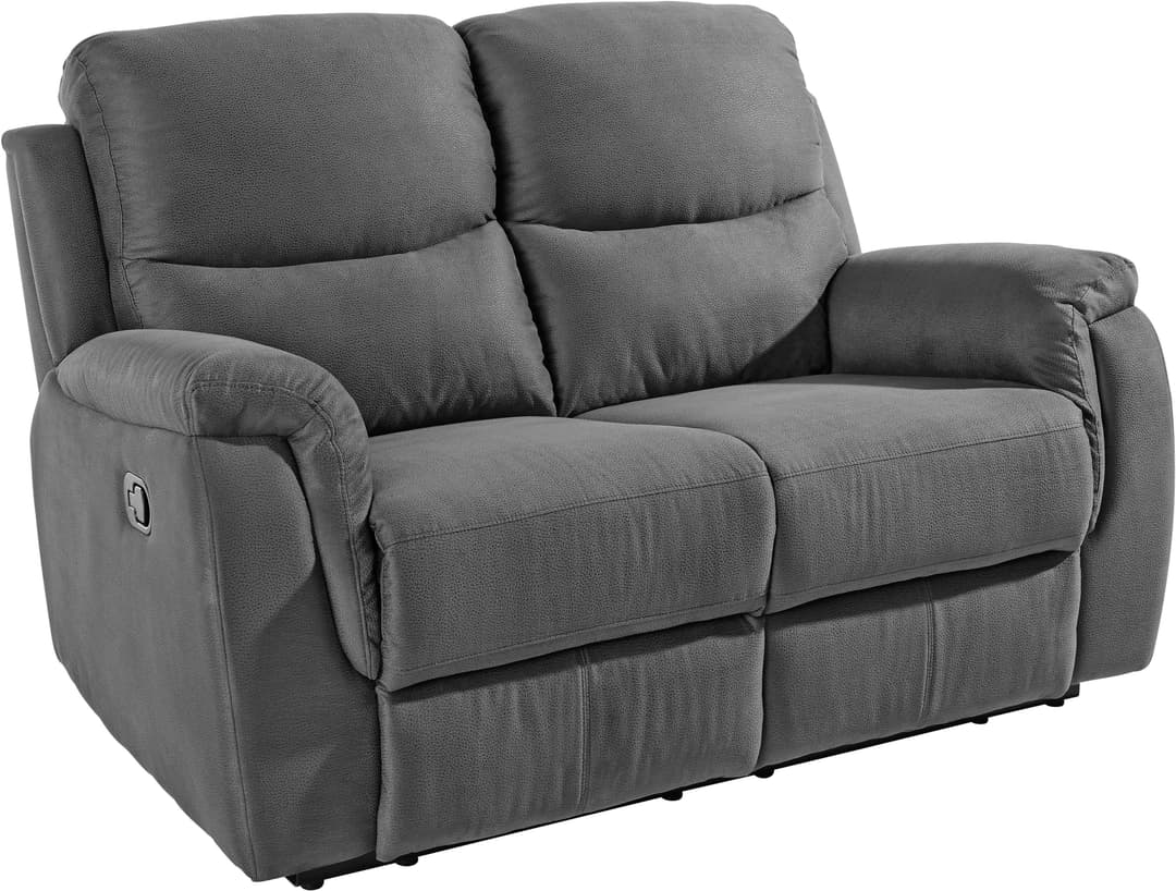 ATLANTIC home collection 2-Sitzer Diana | Grau