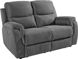 ATLANTIC home collection 2-Sitzer Diana | Grau
