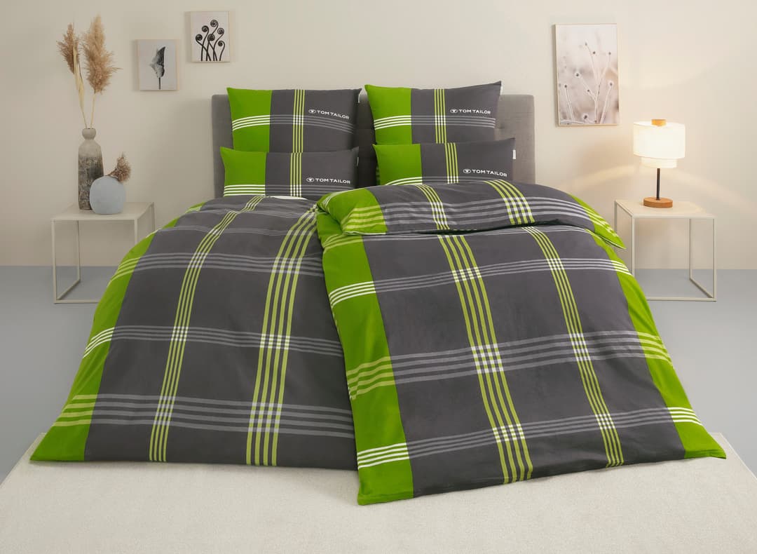 TOM TAILOR HOME Bettwäsche Ole | Grau