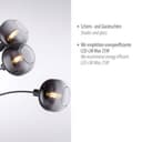 JUST LIGHT Stehlampe ZEA | Schwarz 4