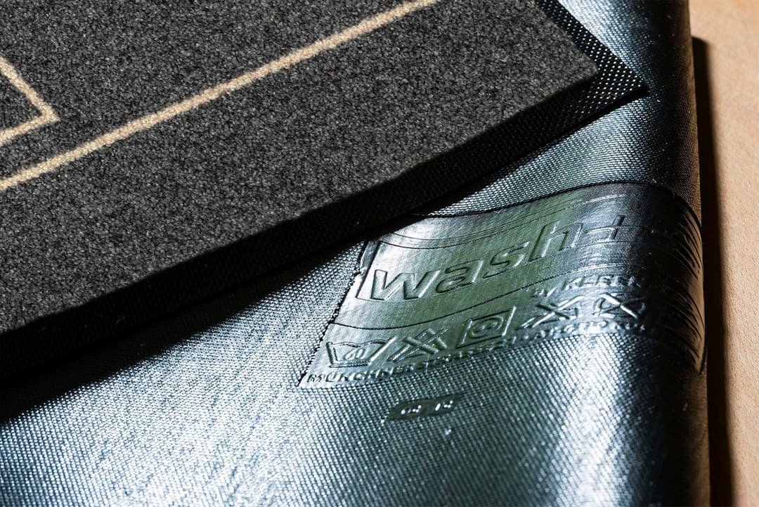 wash+dry by Kleen-Tex Fußmatte Linestreet | Grau
