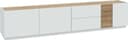 FORTE Lowboard LewisvilleTV-Board, TV-Schrank | Holztöne