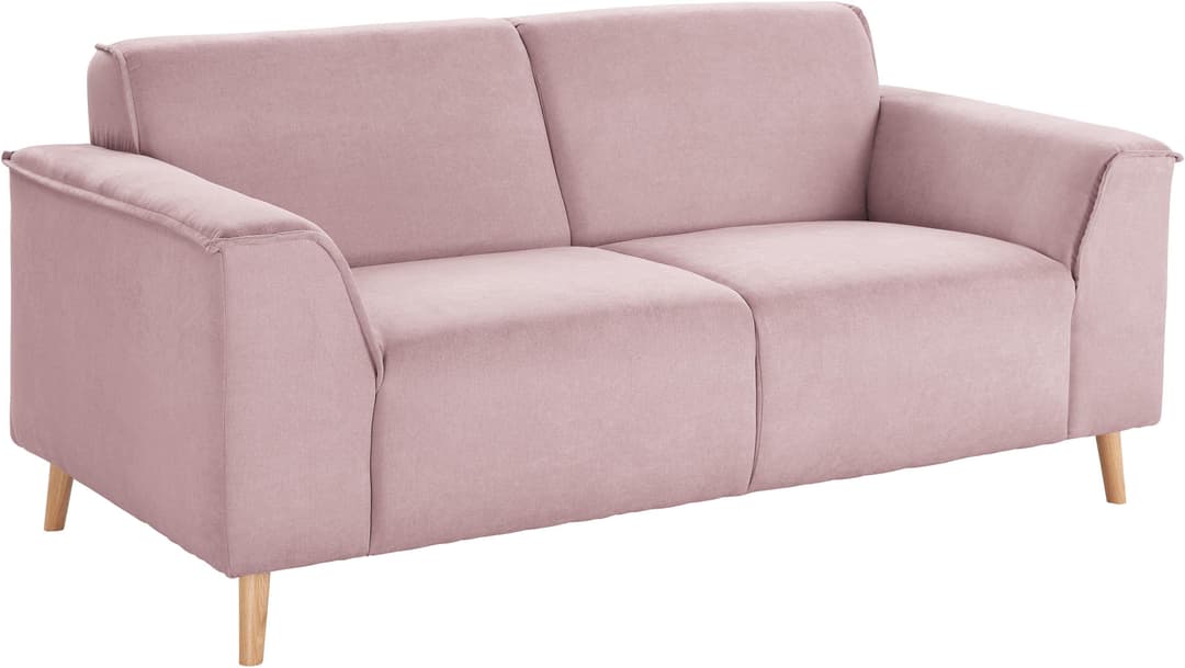 Home affaire Janek 2-Sitzer Sofa | Rosa