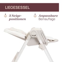 Chicco Hochstuhl Polly Armonia Motherpearl | Beige