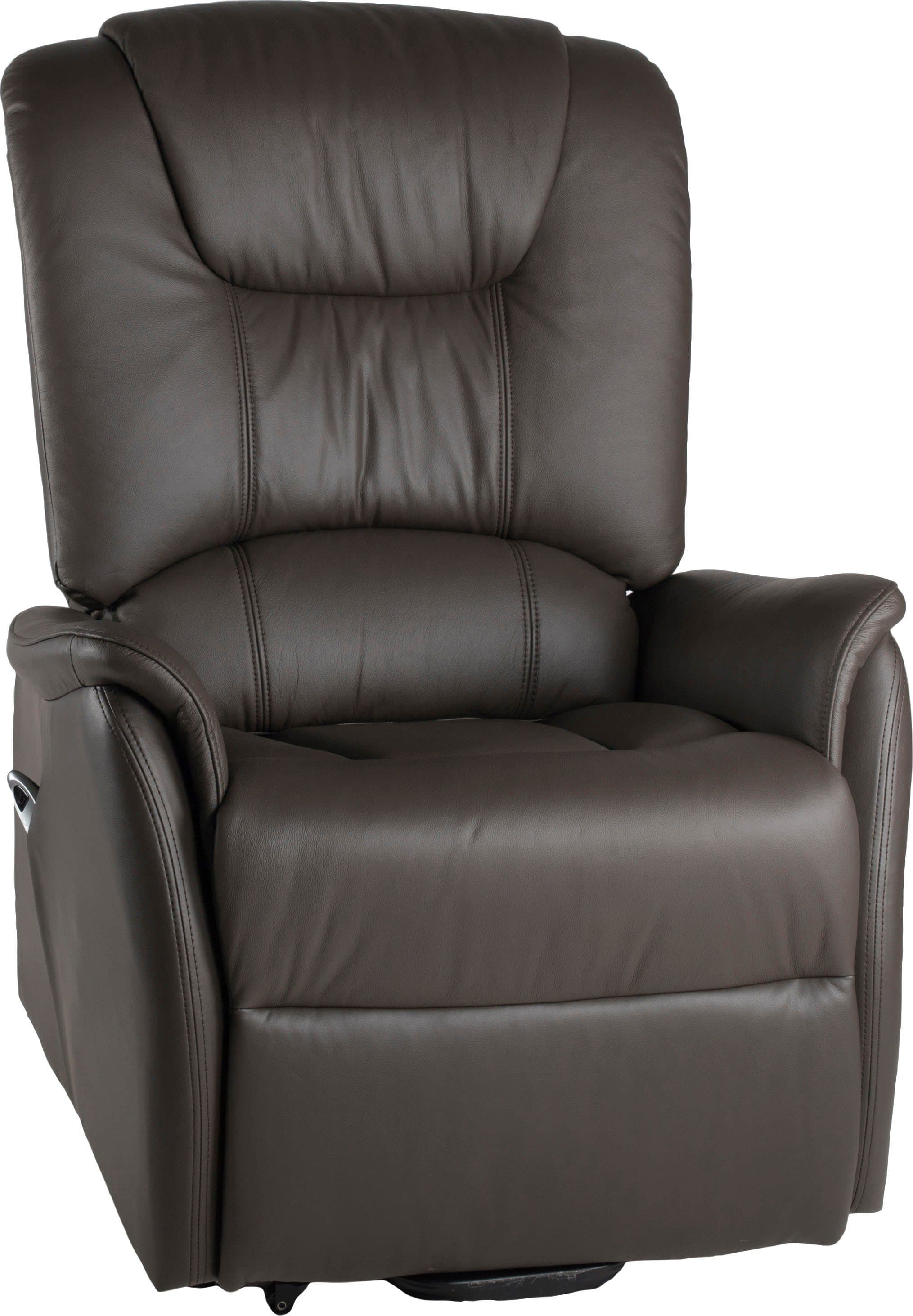 Duo Collection TV-Sessel Messina XXL | Braun