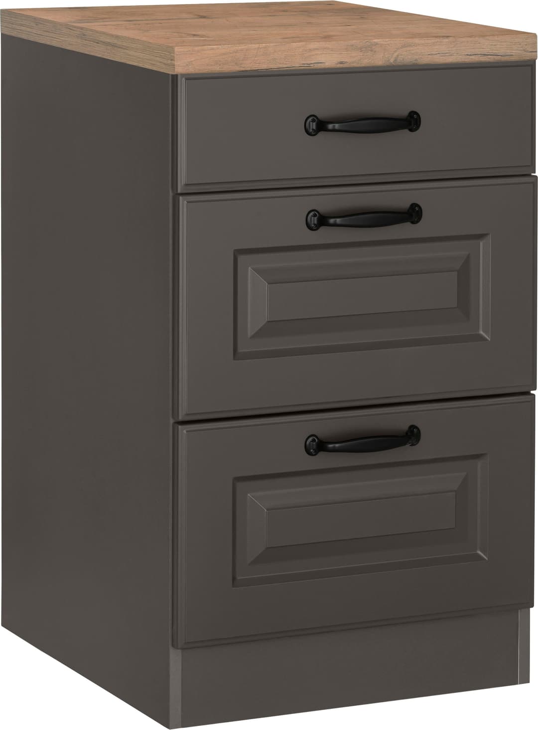 wiho Küchen Unterschrank Erla | Grau