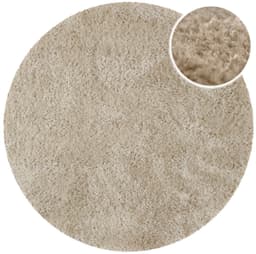 OTTO home Hochflor-Teppich Josetta | Braun