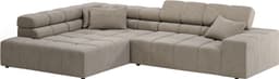 Home affaire Ecksofa Ancona | Braun