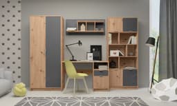 Begabino Jugendzimmer-Set Karla | Holztöne