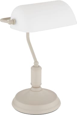OTTO home Tischleuchte Lirria Bankerslamp | Beige