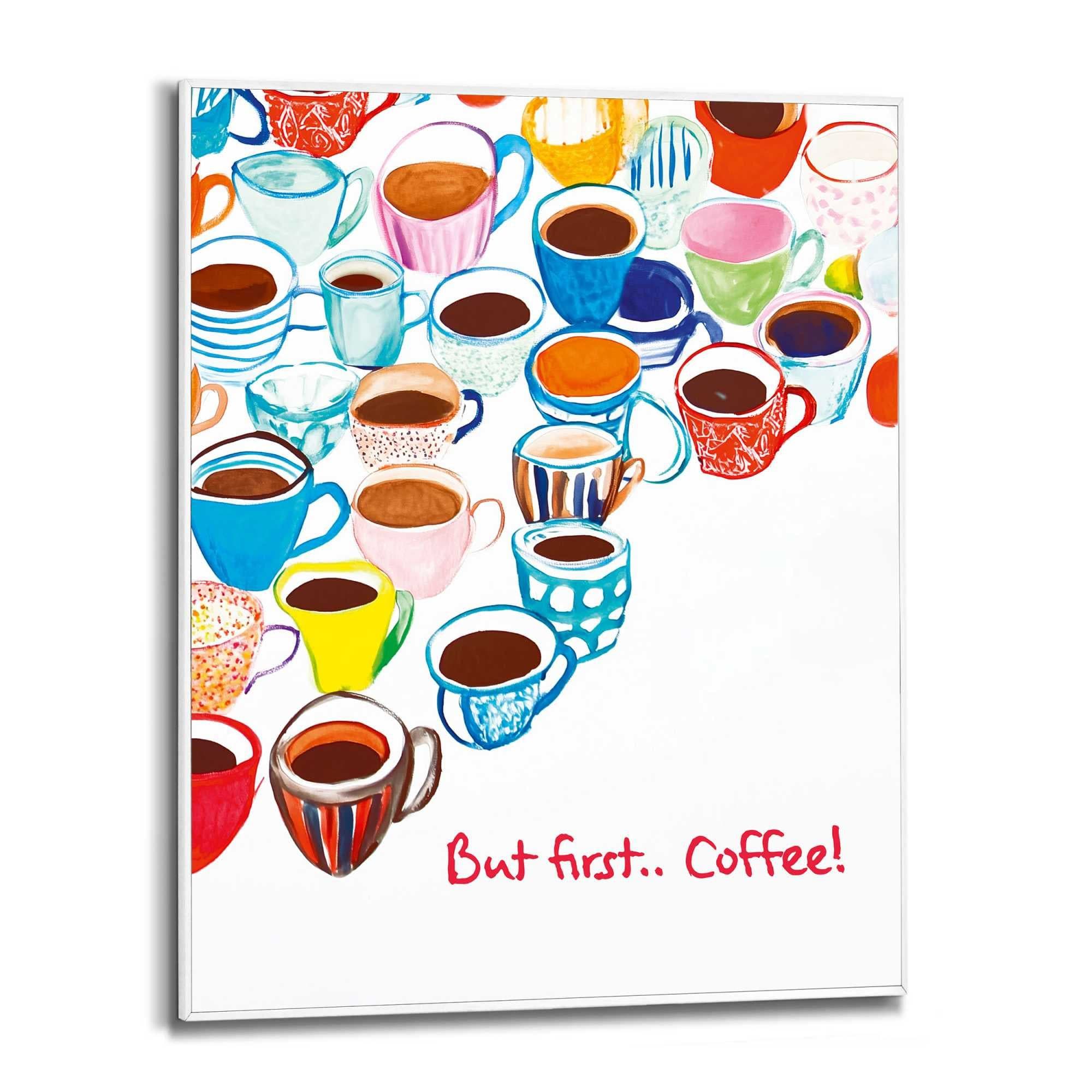 Reinders! Poster But First...Coffee! | Mehrfarbig