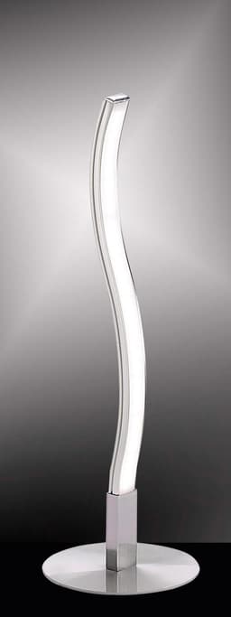 JUST LIGHT Tischleuchte WAVE | Grau