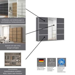 rauch Kleiderschrank Schwebetürenschrank OTTO´s Choice Garderobe