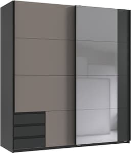 Wimex Schwebetürenschrank Emden | Grau