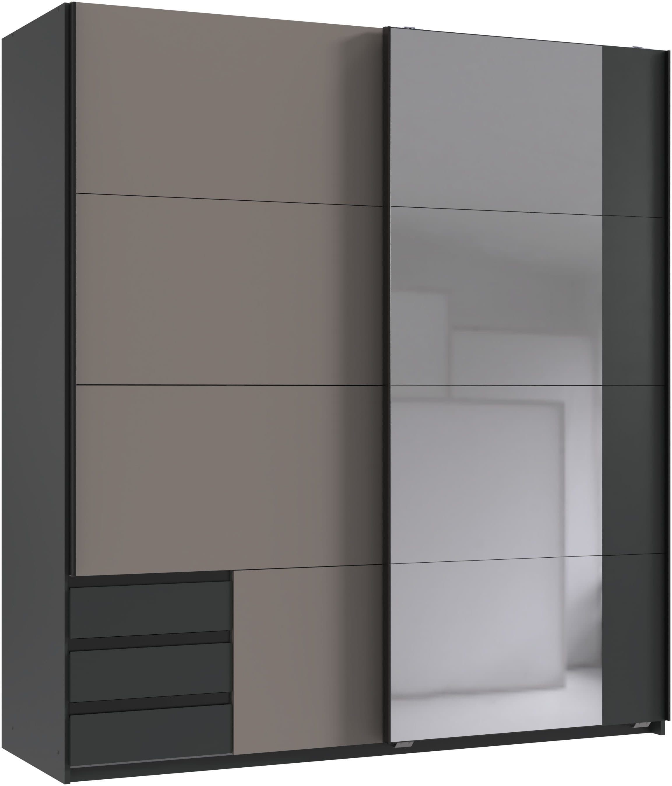 Wimex Schwebetürenschrank Emden | Grau