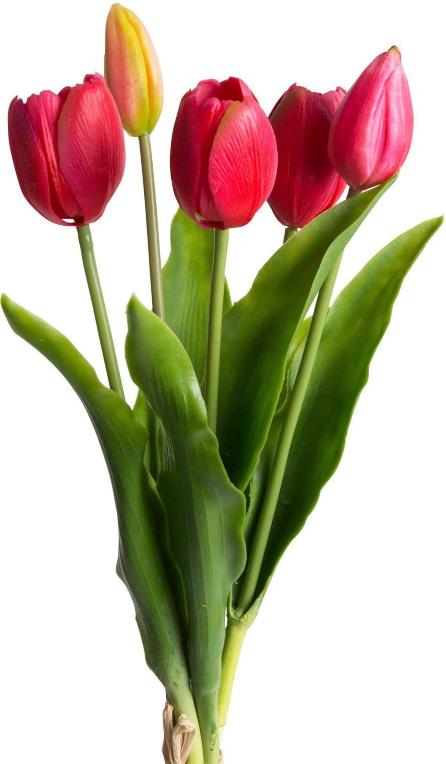 Kunstblume Tulpenbündel Holland real Touch | Rosa