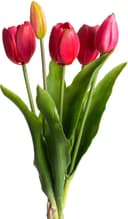 Kunstblume Tulpenbündel Holland real Touch | Rosa