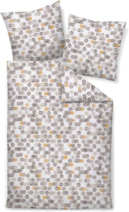 Janine Bettwäsche Feinbiber 65176 0 | Braun