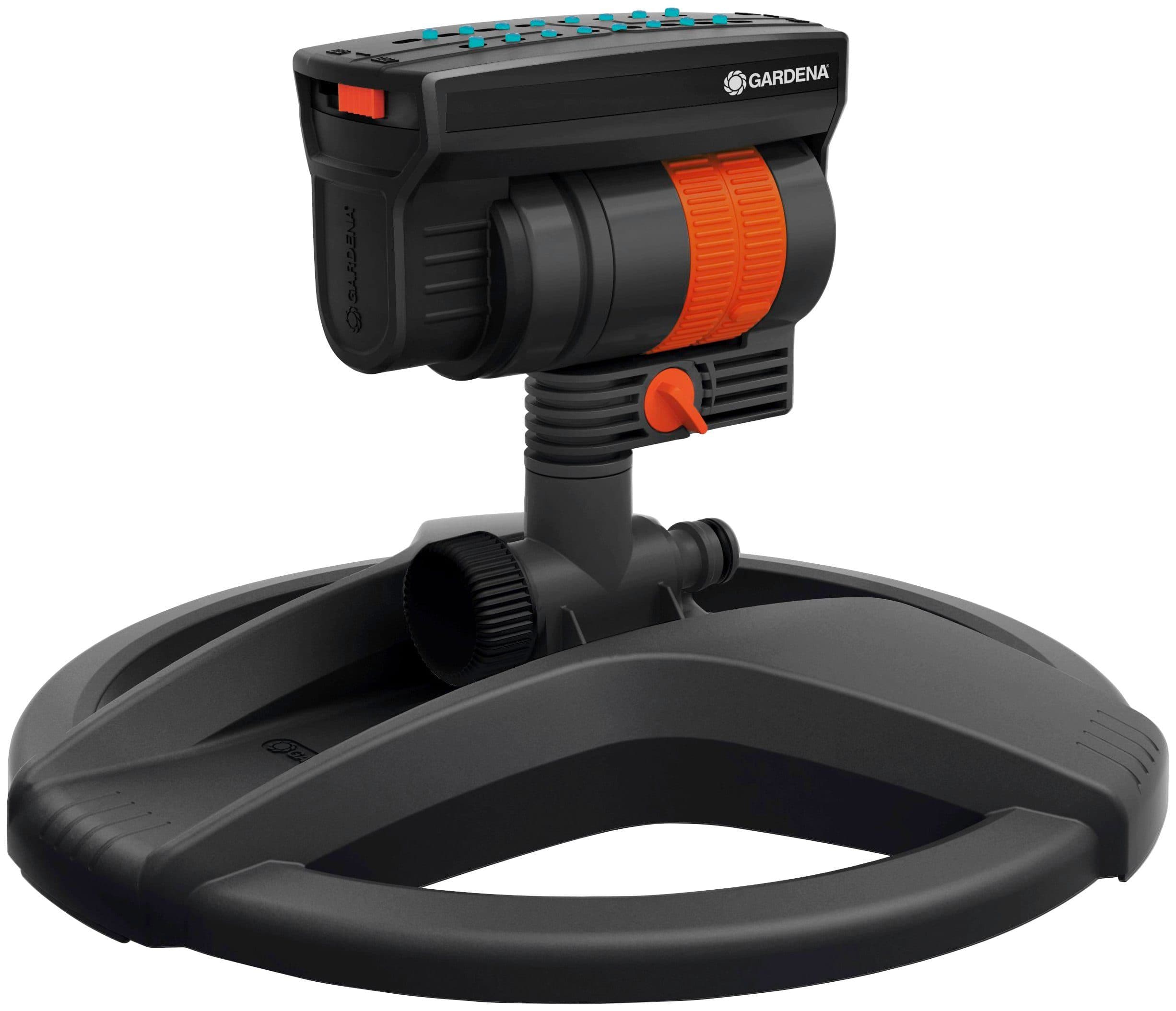 GARDENA Viereckregner AquaZoom compact | Schwarz