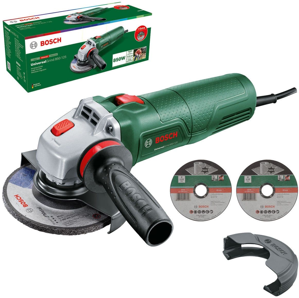 Bosch Home & Garden Winkelschleifer UniversalGrind 850-125